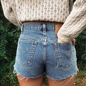 Vintage Levi’s Cutoffs
